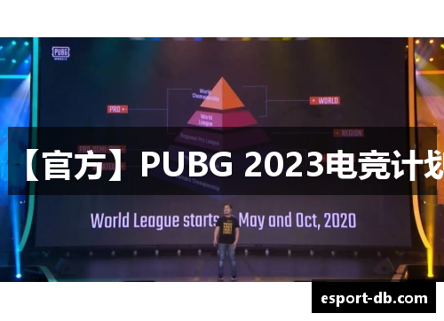 【官方】PUBG 2023电竞计划